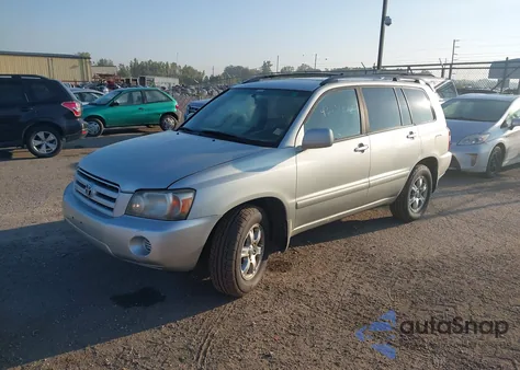 2004 Toyota Highlander Limited V6/V6 z USA, uszkodzony, nr VIN JTEDP21A040040337